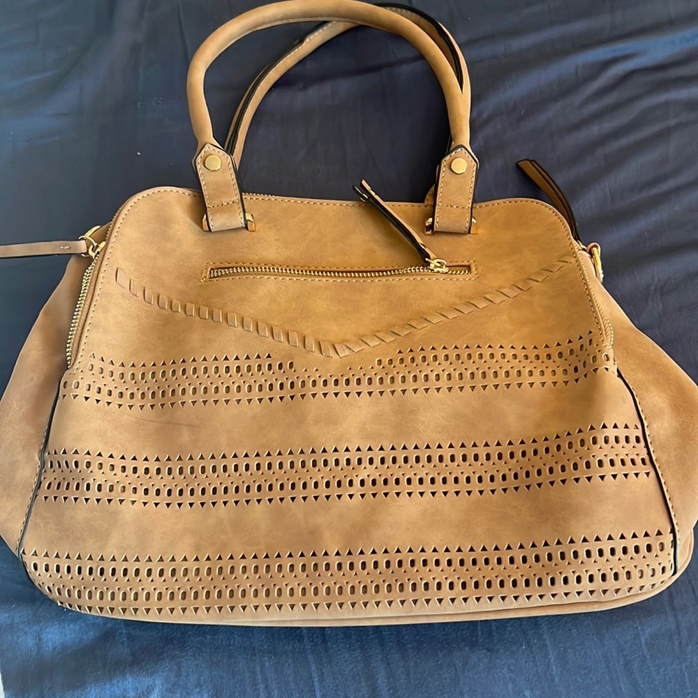 Tan purse
